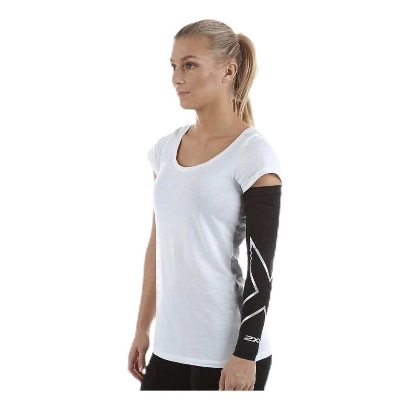 2XU Comp Arm Guard Black/Silver