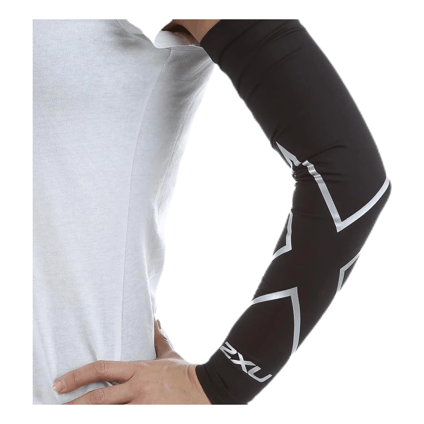 2XU Comp Arm Guard Black/Silver - Image 4