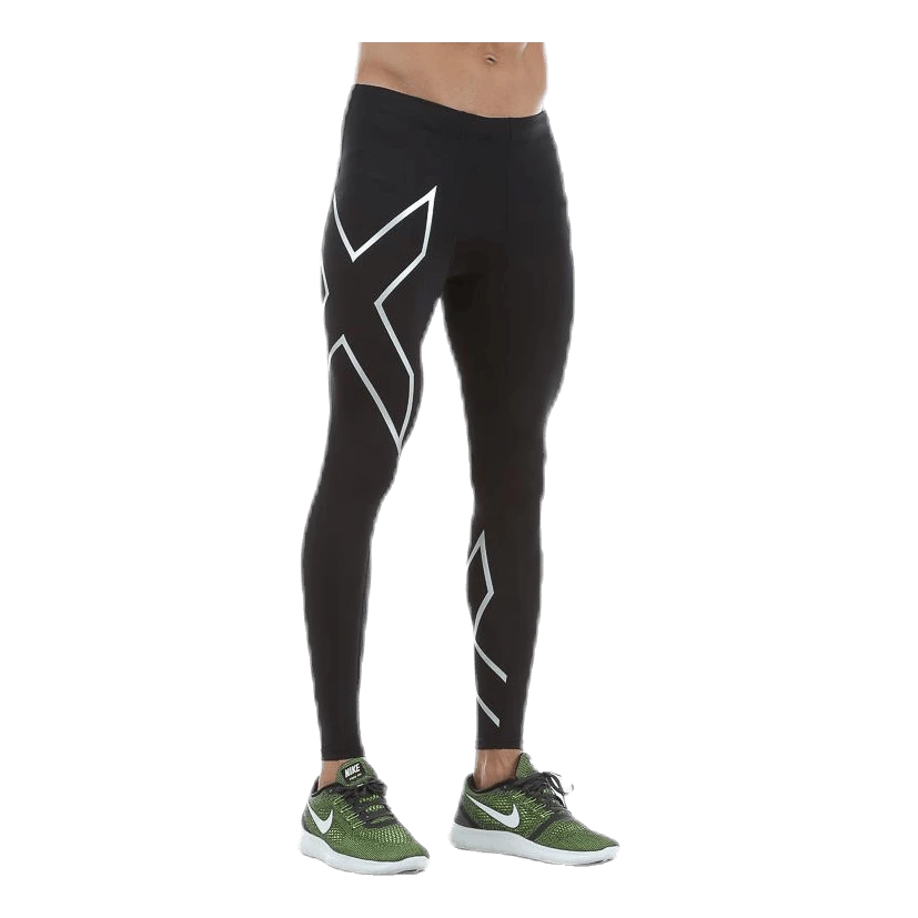 2XU TR2 Compression Tights Black/Silver - Image 4