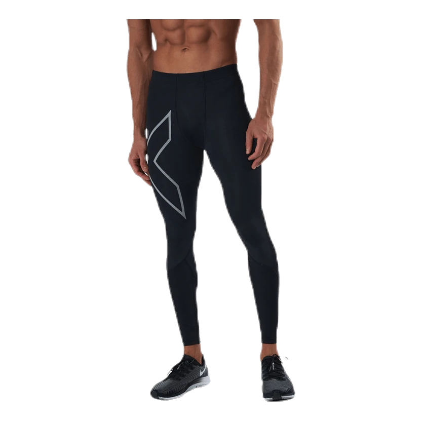 2XU Run Dash Compr Tights Black/Silver