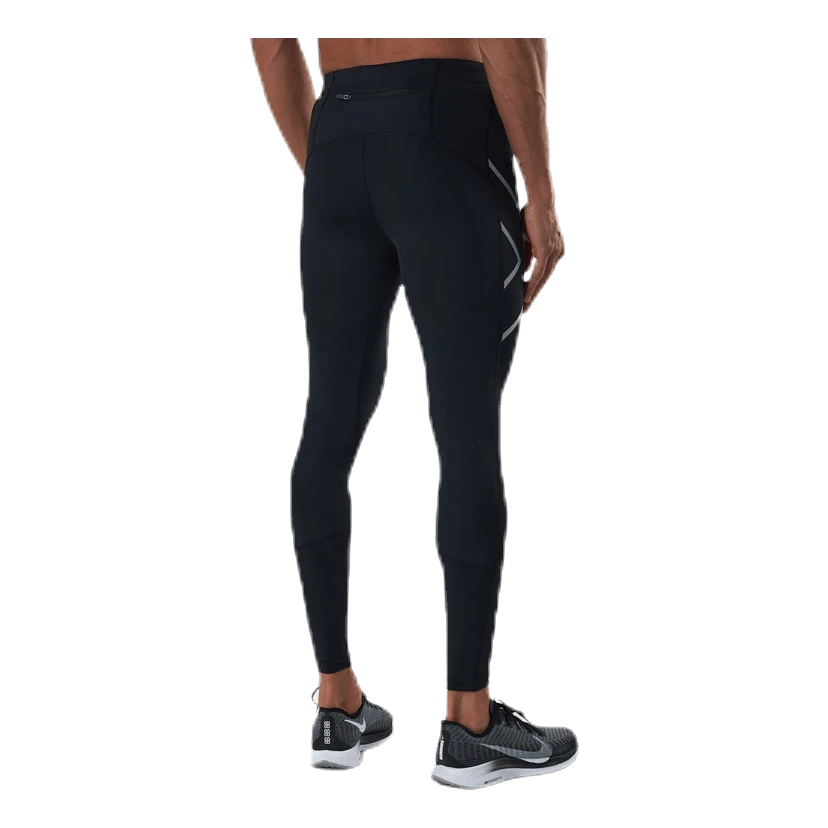 2XU Run Dash Compr Tights Black/Silver - Image 4