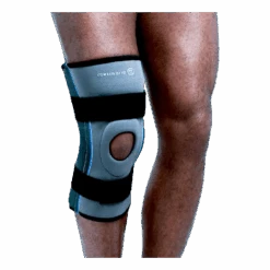 REHBAND Knäskydd X-stabil Med Patellastöd Core Line Blue/Grey